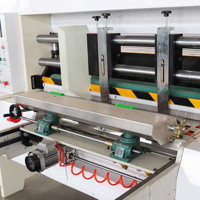 Rotary Carton Box Die Cutting Machine With Lead Edge Feeding In China