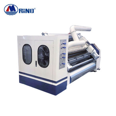 440V 50Hz 7 ply Corrugated Board Production Line , High Speed Fingerless Type Single Facer