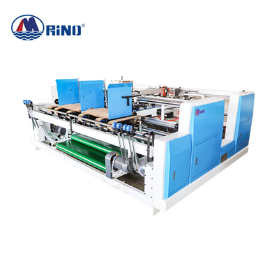 2300mm Pressing Carton Box Folder Gluer Machine Double Pieces