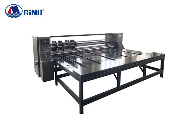 1250mm Rs4 Corrugated Box Machine , 4kw Corrugated Slotting Machine