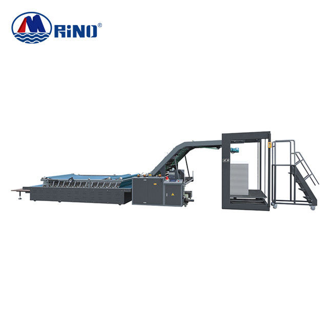1500×1250mm Cardboard Laminating Machine , 6.5kw Semi Auto Paper Board Lamination Machine