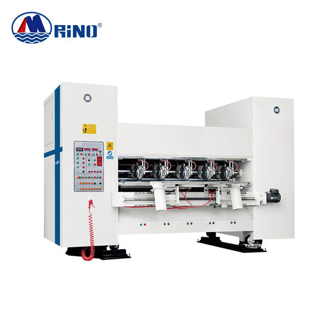 2200mm Paper Cardboard Thin Blade Slitter Scorer Machine 5 Blades 8 Scorer